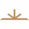 Ekena Millwork Saratoga Smooth Timber Gable Bracket, Western Red Cedar, 60"W x 22"H x 3 1/2"D x 3 1/2"F, 9/12 Pitch GBW060X22X0404SAR00SWR - alternate 1